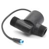 A84E-Digital Display Fauc Et Micro Water Flow Generator Household Sma Rt Tap Bathro Om Shower Head 4 Points Screw Mount