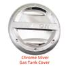Car Modification Accessories ABS Chrome Plated FOR Mitsubishi Triton L200 2005-2018 Styling Decoration Fuel Tank Cap Cover