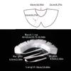 Elizabethan Ruffle Faux Collar Victorian Style Neck Ruff Shawl and Cuffs Set for Cosplay and Halloween Costume Accessory