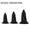 Unisex Black Hooded Cloak Witch Cosplay Accessories Costumes Masquerade Family Celebration Decor Halloween Party Cosplay Costume