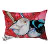 Nordic Bird Oil Painting Art Sofa Decoration Pillowcase Parrot Owl Animal Luxury Chair Cushion Cover Throw Pillow Case