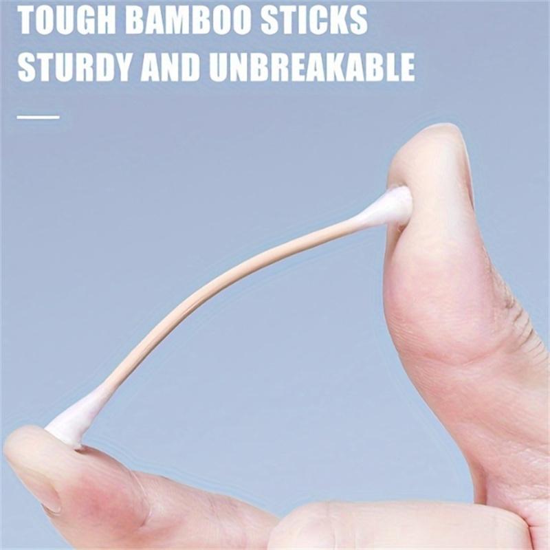 100/500/2000PCS Double Head Cotton Swab Women Makeup Cotton Buds Tip For Wood Sticks Nose Ears Cleaning Health Care Tools