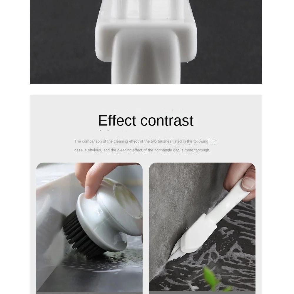 Bathroom Corner Brush, Bathroom Tile, Floor Gap Cleaning, Kitchen Cleaning Tool, Hard Bristles To Remove Dead Corners
