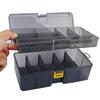 Multi-functional Thickened Double-Layer Lure Storage Box for Fishing Gear