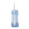 Portable Electric Ultrasonic Water Flosser with Telescopic Tank - Waterproof Oral Cleaner and Tartar Remover
