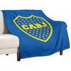 Couverture Jetée Boca Juniors CABJ Peluche Douce Pour Canapé Lit Couvertures Design à Carreaux Chaud Confortable Décoration de Maison