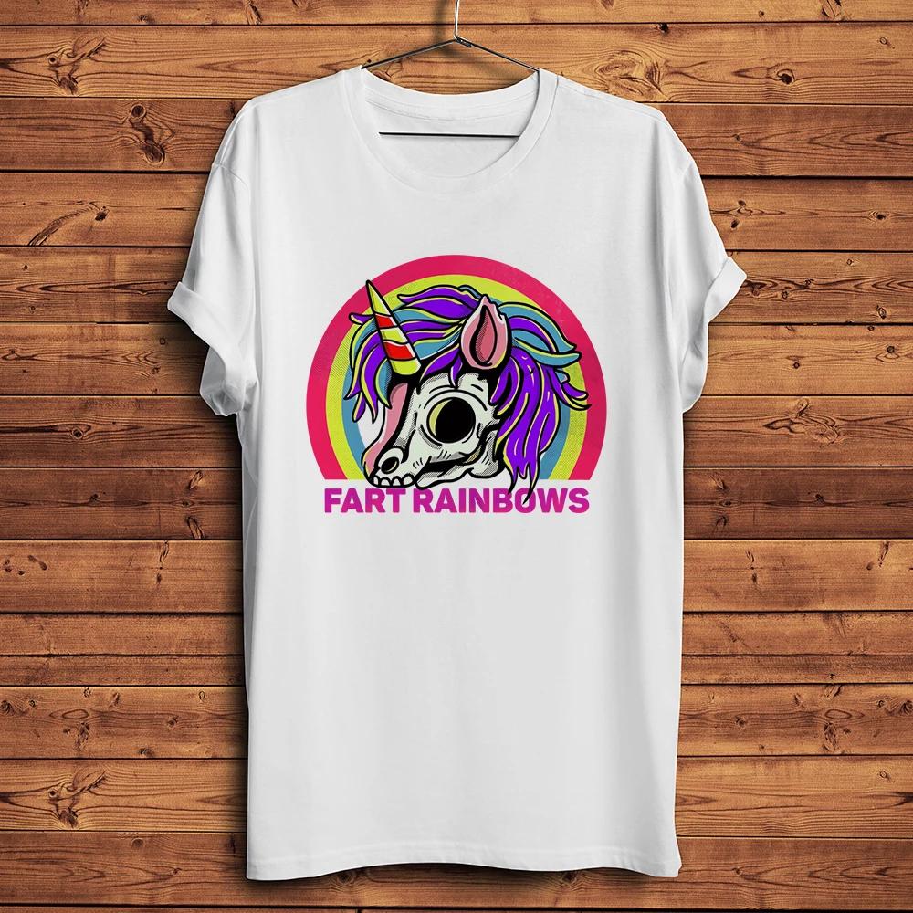 Rainbow Zombie Unicorn Skull Funny Cool TshirtDaily Oneck Casual Short Sleeve T Shirt UnisexBreathable Print Streetwear Tee S