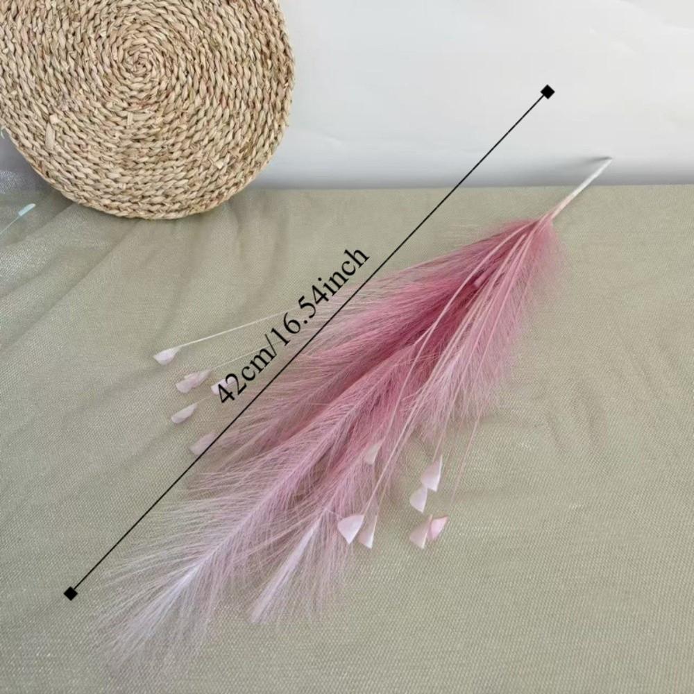 Fireworks Maidenhair Grass Artificial Reed Plant Bouquet Pampas Grass Wedding