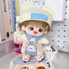 Spotted Top 20cm Doll Clothes Outfit Little Bear Hat Doll Clothes Set  10/20cm Cotton Doll