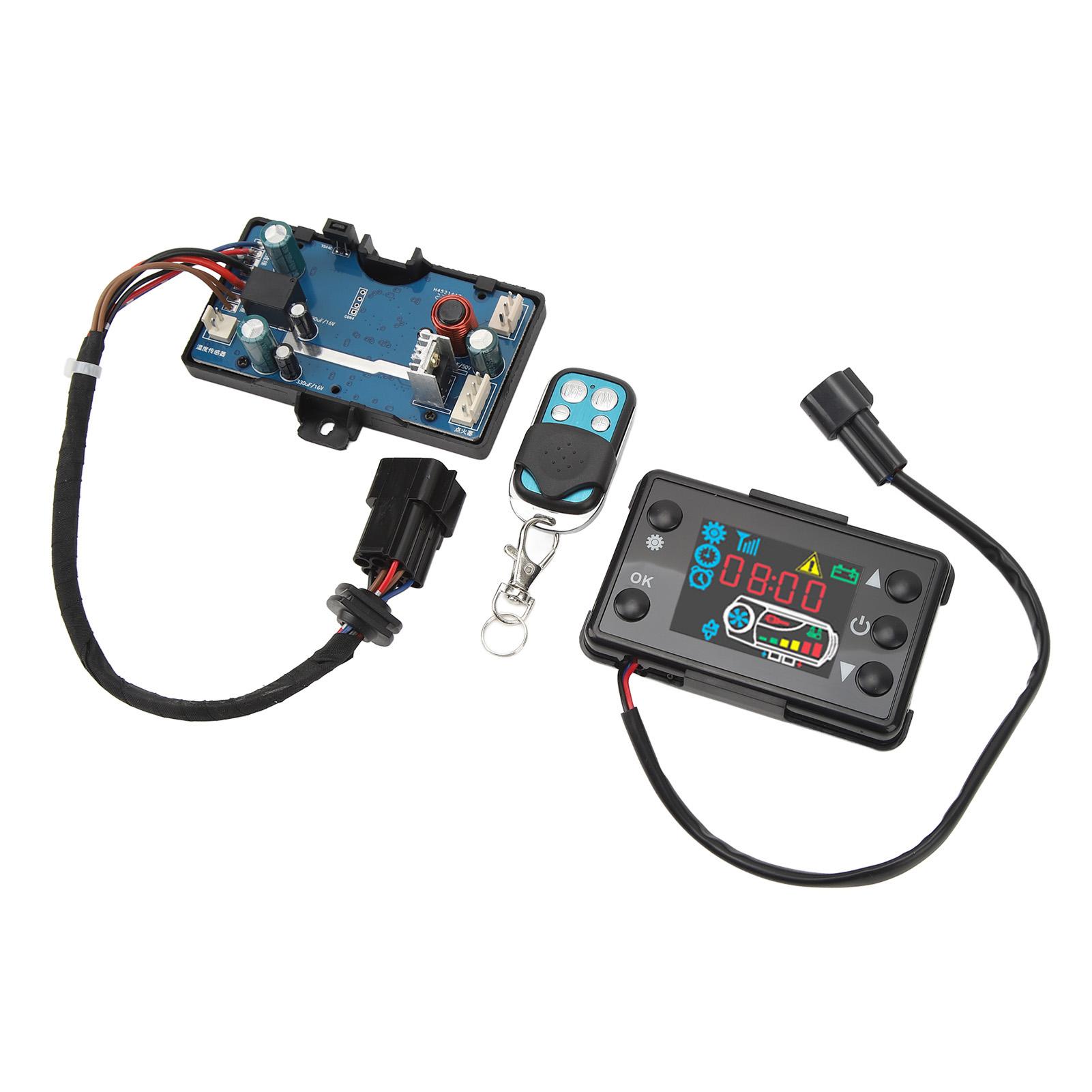 

ЖК-монитор Переключатель Автомобильный воздушный парковочный обогреватель Переключатель Пульт дистанционного управления Комплект контроллера нагревательного устройства