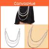 Pearl Style Womens Waist Chain Metal Multilayer Jewelry For Summer Fashion Accessory
