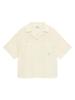 NORDISK Seersucker Short Sleeve Shirt - W_Pastel Yellow