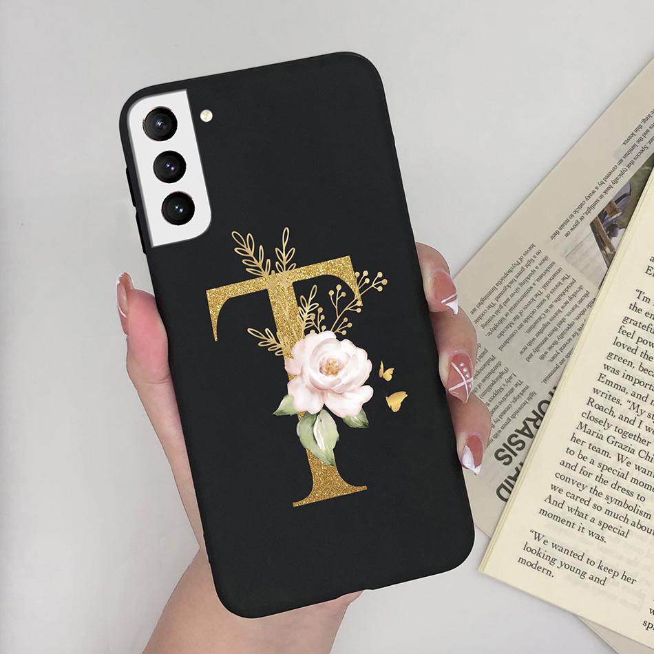 For Samsung S21 FE S21 Ultra Plus Case Slim Soft Cute Letters Cover For Samsung Galaxy S21 Plus 5G S21+ S 21 Ultra Phone Cases