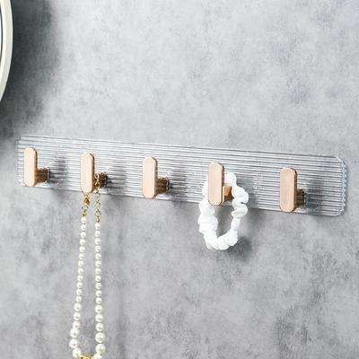 Ισχυρό Καρφάκι με Κόλλα Επιτοίχιο για Κρέμασμα Ρούχων Μπάνιο και Τουαλέτα Αποθήκευση Ρούχων και Καπέλων και Ράφι