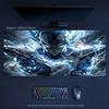 Mouse pad PU leather Dragon Ball Son Goku Printed Gaming Mat Printed Mouse Pad Printed Desk Mat Console Gaming Mat 90x45cm