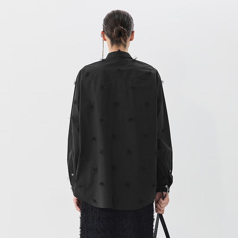 JNBY 2025 Spring Loose Long Sleeve Shirt