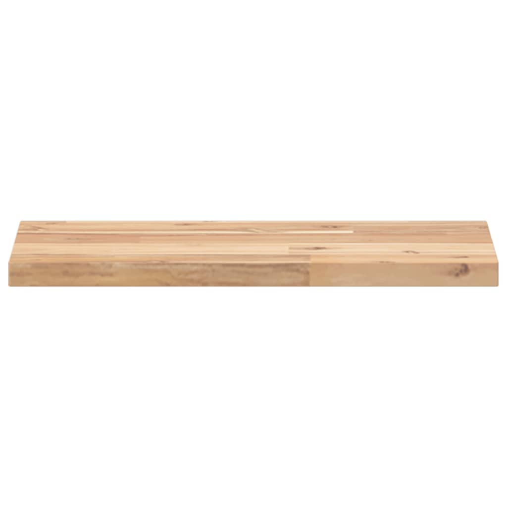 Floating Shelf 40 x 20 x 2 cm Solid Acacia Wood Untreated