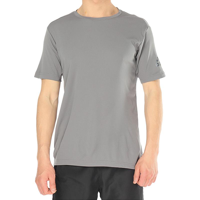 Adidas T Shirts Men s Gray Crew Neck Moderate CZ5423 175/92A/SS