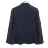 Paul Smith Made In Japan Check Pattern Tailored Jacket 40 Navy Women Used