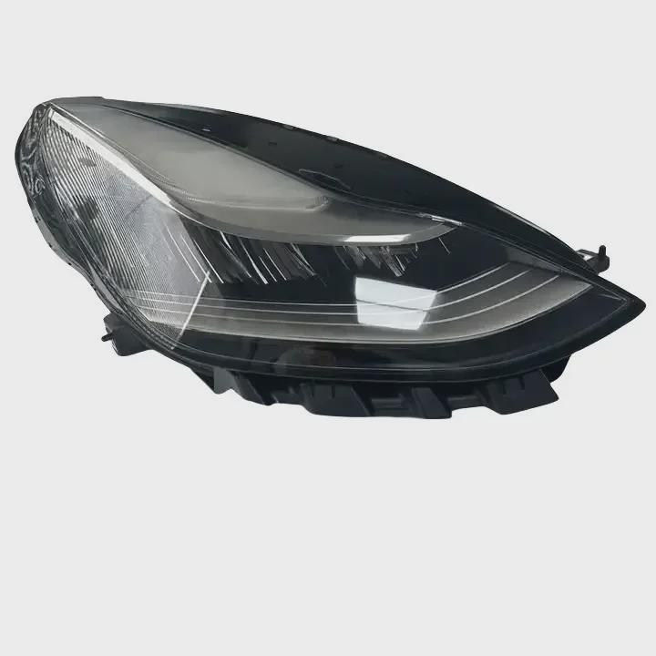 Compatible Headlight Assembly for Tesla Model 3 (2017-2020) - Part Numbers 1077371-00-C, 1077372