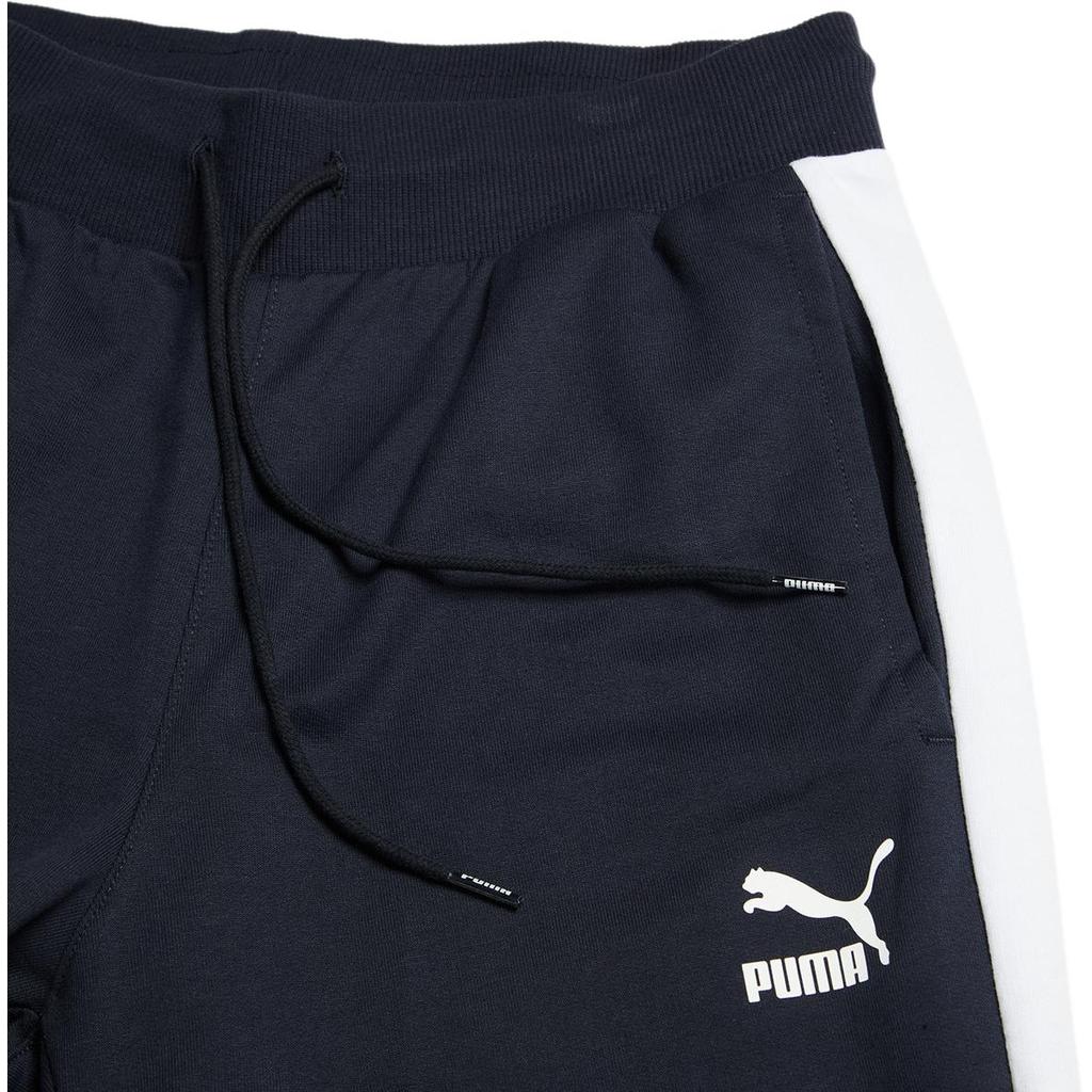Puma Casual Cuffed Knit Retro Sports Pants Unisex Pants Navy 535229-43