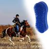 2 szt. Plastikowe narzędzie do masażu jeździeckiego Lekka szczotka do czyszczenia i pielęgnacji konia Łatwa w obsłudze