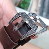 Watch Men'S Mechanical Hollow, Trendy Men'S Automatic Mechanical Watch, Luminous Niche Engraved Watch