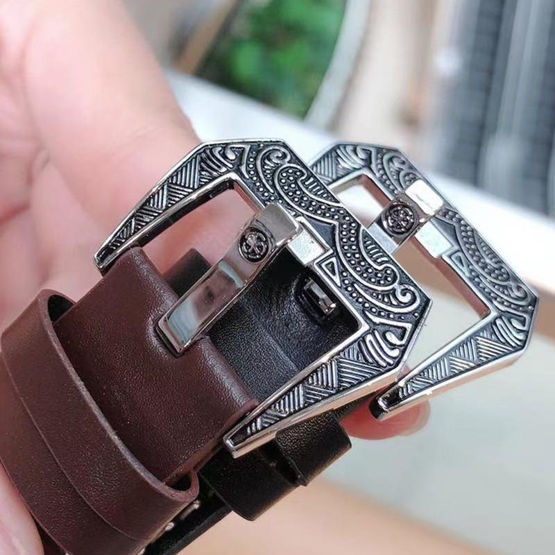 Watch Men'S Mechanical Hollow, Trendy Men'S Automatic Mechanical Watch, Luminous Niche Engraved Watch