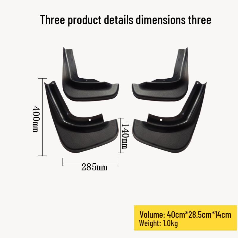 

Volvo XC60 2008-2013 Rubber Mudguards - Car Modification Accessories Volvo XC60 2008-2013