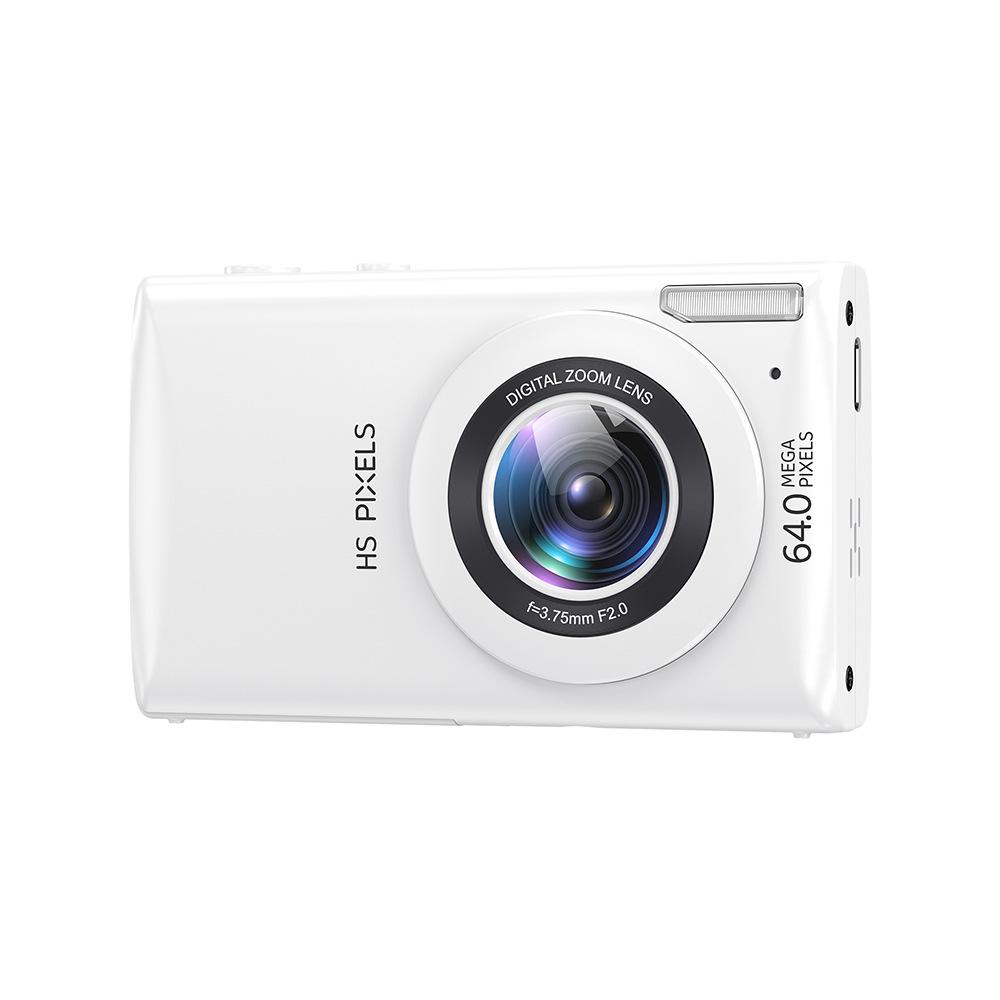 

Retro Selfie Travel Camera: Entry-Level Mirrorless for Students білий