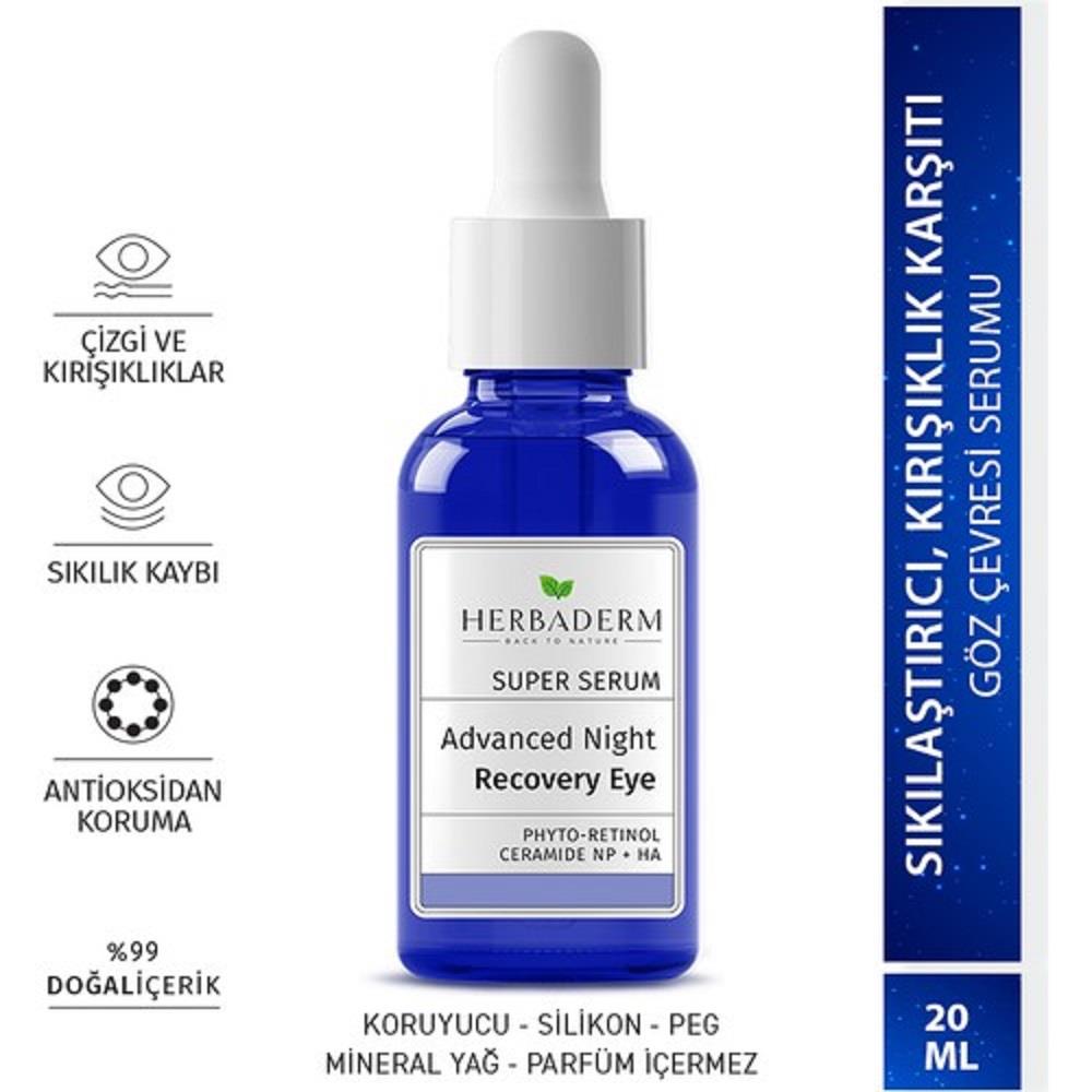 

Herbaderm Superserum Eye Contour Интенсивная восстанавливающая ночная сыворотка 20 мл