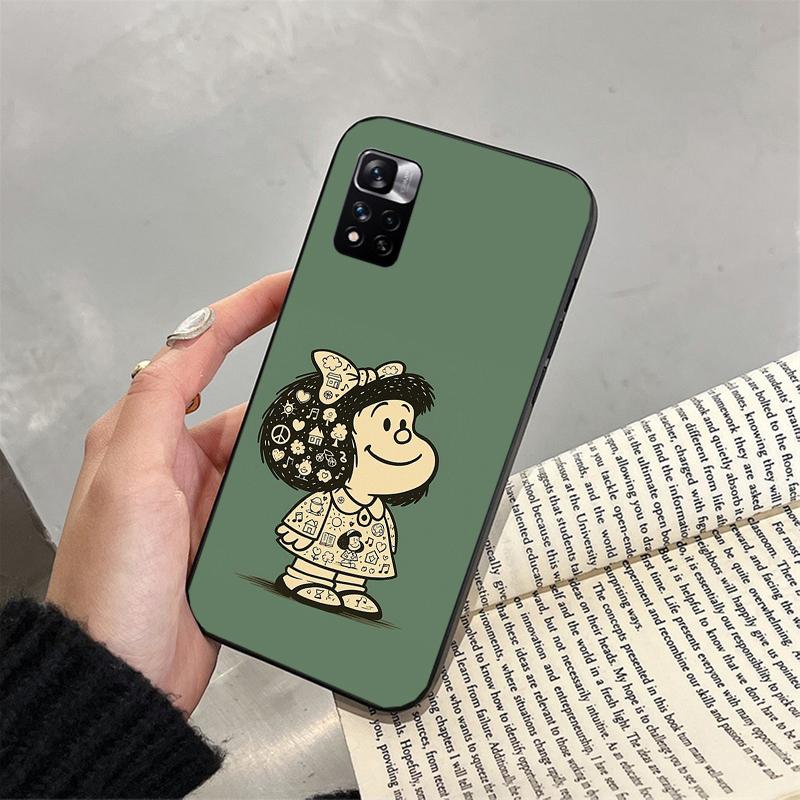 Phone Case For Xiaomi Poco C71 15T 14T Pro Redmi Note 15 14 14 13 Pro Redmi A5 15C 13C Mafalda