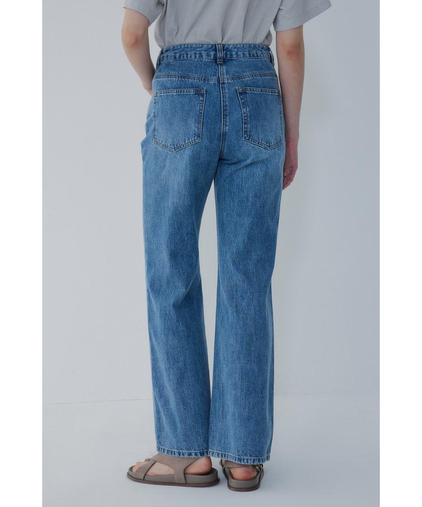 Bobeu Loose Fit Bootcut Denim Pants_Blue 7156255001