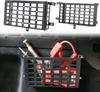 Universal Metal Car Storage Box with Small Cargo Molle Panel Frame Storage System for and Home Black Pockets, Cars, Trucks, RVs, Boats, Storage,