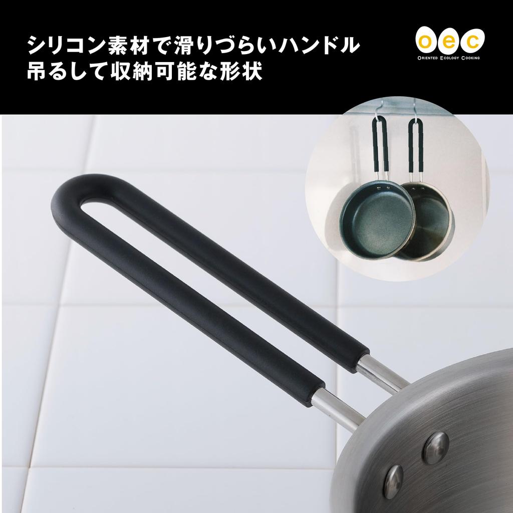 Kai Corporation Minimalist with Glass High Heat Designed by Masayo Waki DY5207 Saucepan, 15cm, Lid, Gas/Induction Compatible, Conduction, O.E.C.