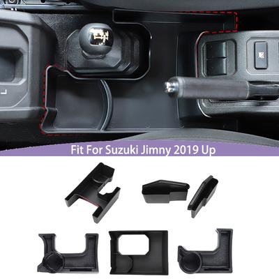Auto Getriebe Aufbewahrungsbox Organizer Container Für Suzuki Jimny 2019 Up Automatische Übertragung Innenraum Verstauen Aufräumen Zubehör