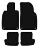 BASIC Black Velour Floor Mats For: Porsche 911 (type 991) Coupe, Targa, Cabrio (2010-2019)