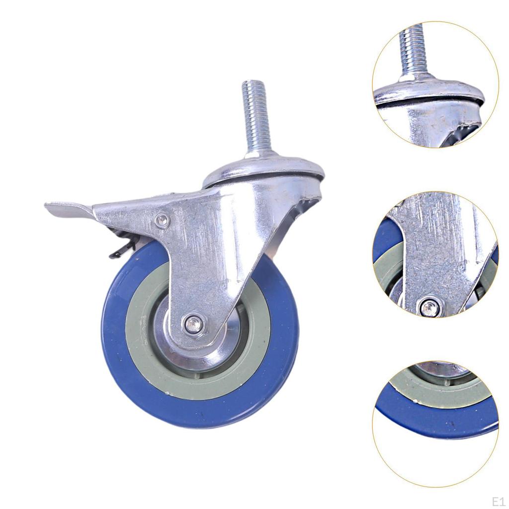 Caster Wheel Heavy Duty Portable Mobile Trolley for Stool