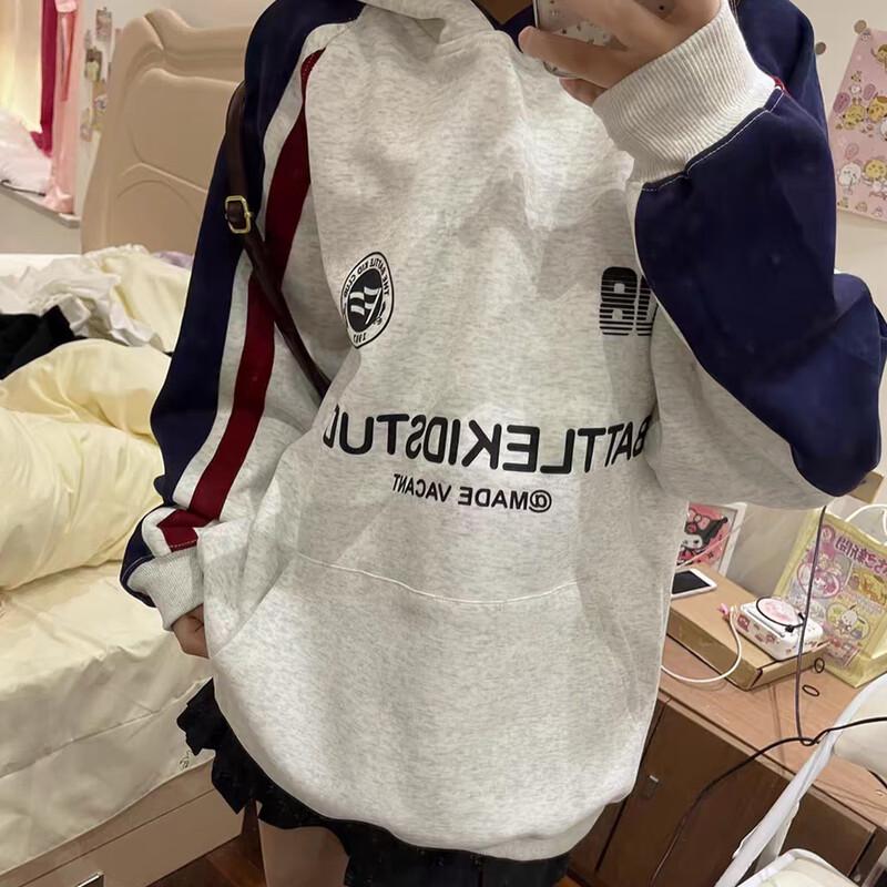 JOEM Women's Autumn/Winter Hooded Long-Sleeve Sweatshirt