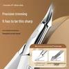 Ultra-Thin Ingrown Toenail Clipper Set: Precision Pointed Tip for Thick Nails and Pedicure Care.