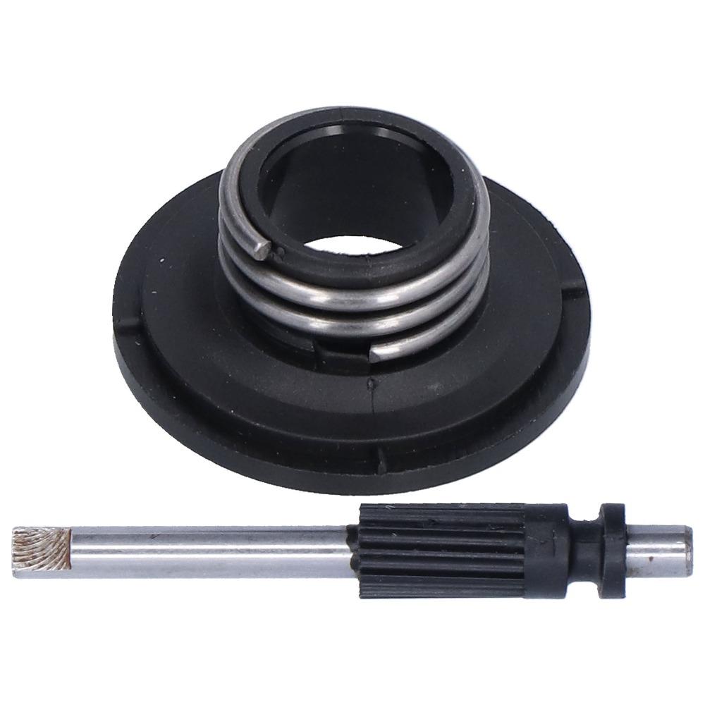 2PCS Compact Worm Gear Kit ABS Oil Pump Pinion for Husqvarna 435 440E 445 450E 340 345 350