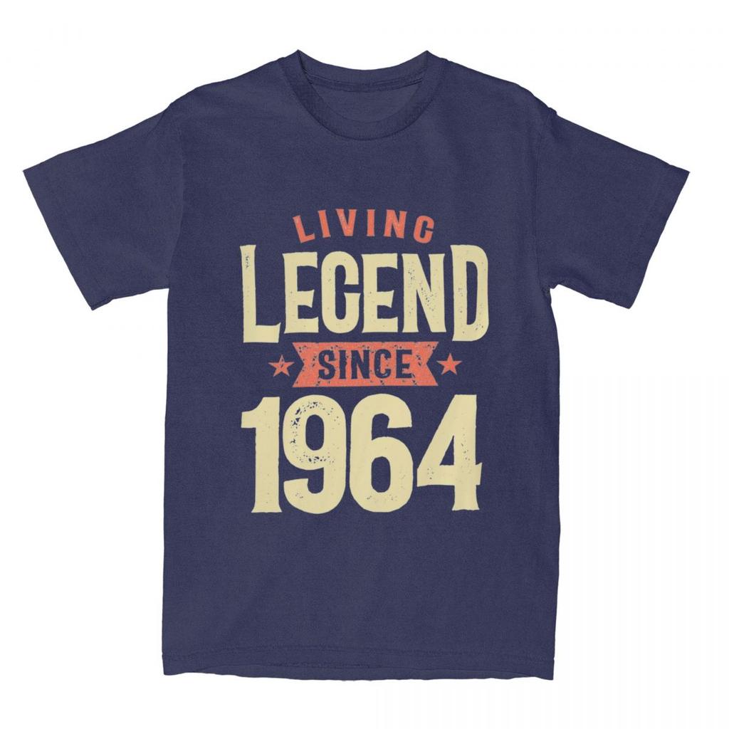 Seit 1964 60. Geburtstag T-Shirt Merchandise für Männer Frauen Baumwolle Geschenk für 60 Jahre alt T-Shirt Kurzarm Tops