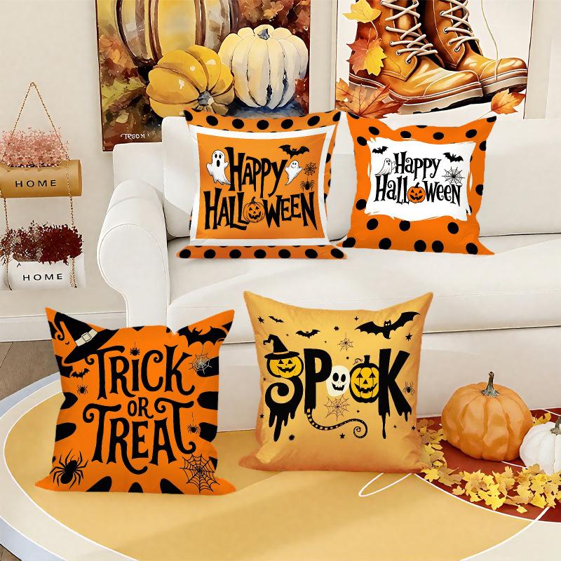 New Halloween Pillowcase Home Decoration Sofa Pillowcase Party Atmosphere Pillowcase