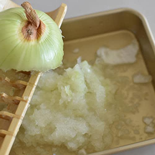 Kochosai Kosuge Bamboo Grater, Made in Japan, for Vegetables, Root Vegetables, Condiments, and Daikon Radish, Salads, and Dressings (Made in Japan)