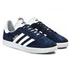 Adidas gazelle sneakers nubuck collegiate navy/white/gold metallic