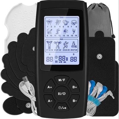 28 Mode Tens Body Massager Electric Digital Therapy Machine Relax EMS Muscle Relieve Pain Electrostimulator Physiotherapy