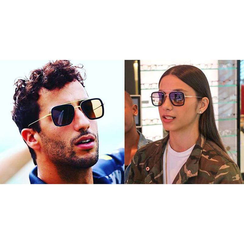 Buy Trendy Sunglasses Men's Sun Protection Retro Fashion Sunglasses