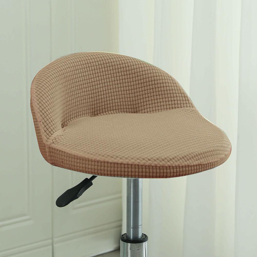 Bar Counter Swivel Chair Cover Washable Removable Universal Chair Covers Modern Wear-Resistant Dining Stretch Stool Slipcover