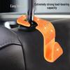Hidden Car Headrest Hook with Diamond Decoration - Multifunctional Seat Back Organizer