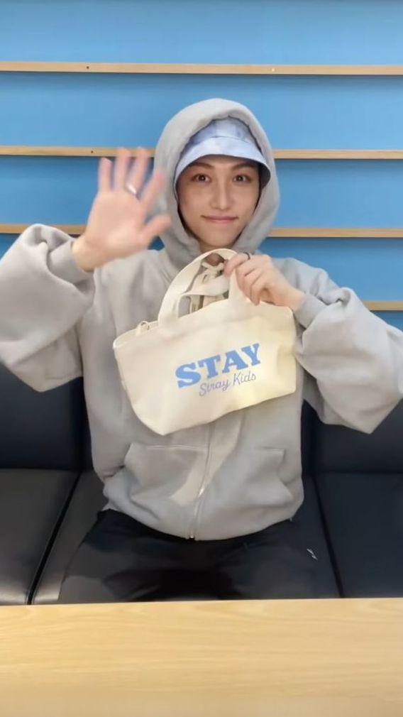 [USED] Super Rare Stray Kids Skiz Korea FC STAY 2nd Season Tote Bag